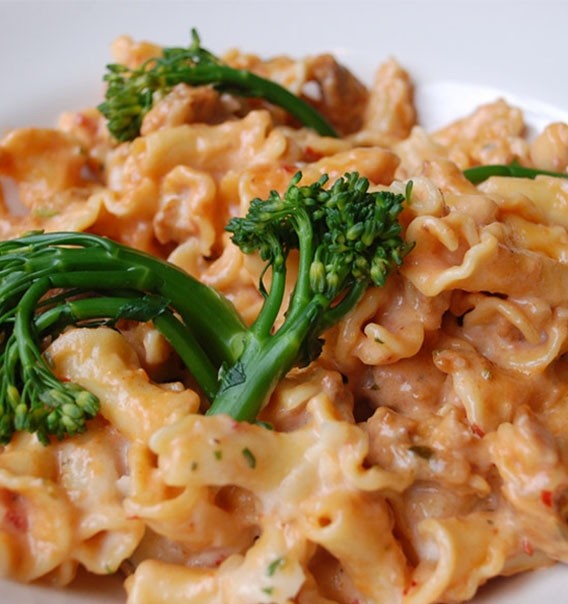 Sausage and Campanelle