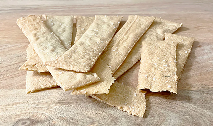 Sourdough Rosemary Crackers - Big  (Gluten Free & Vegan)