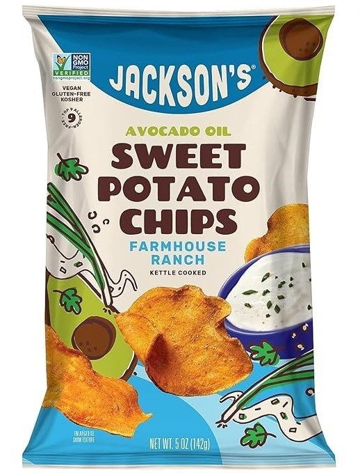 Jacksons Sweet Potato Chips-Ranch