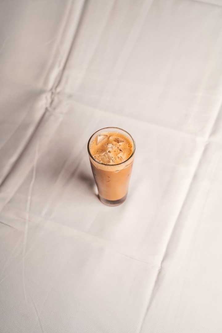 Iced Salted Coco Caramel Latte