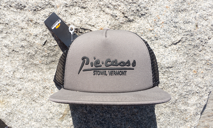 Grey w/ Black Piecasso Hat