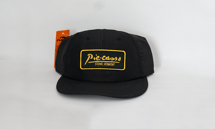 Soft Brim Black Piecasso Hat