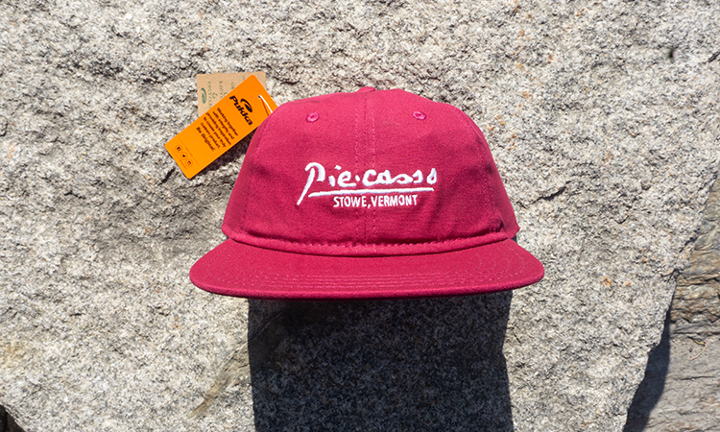 Solid Maroon Piecasso Hat