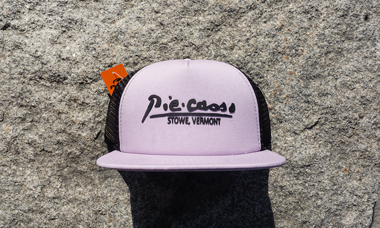 Light Purple w/ Black Piecasso Hat
