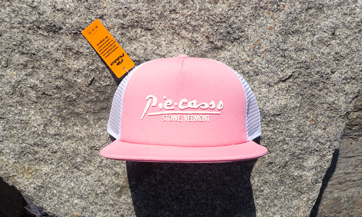 Pink w/ White Piecasso Hat
