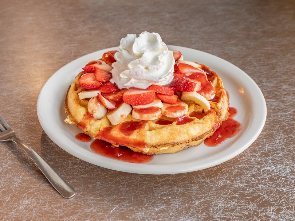 Strawberry Banana Waffle