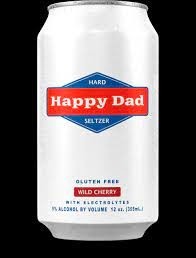Happy Dad Wild Cherry Seltzer