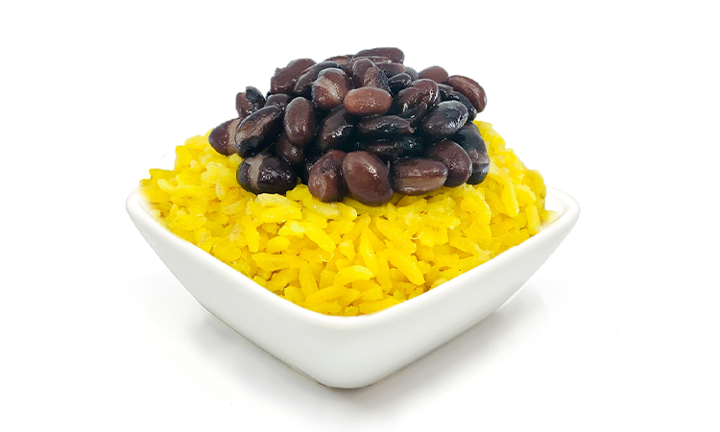 Sm. Rice Pilaf & Black Beans