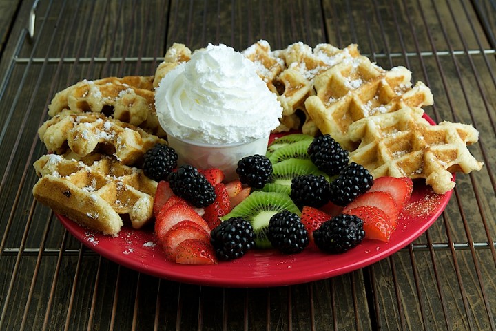 Waffle Dipper Platter