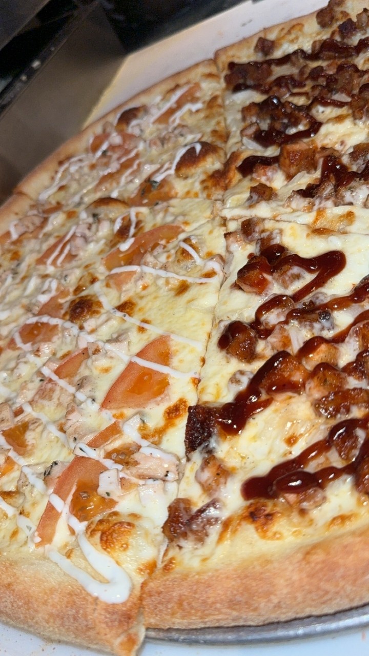 specialty pizza slice!