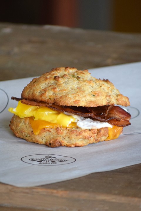 Classic Bacon, Egg & Cheese biscuit