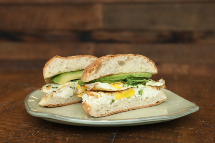 Honey Goat Avocado Sandwich