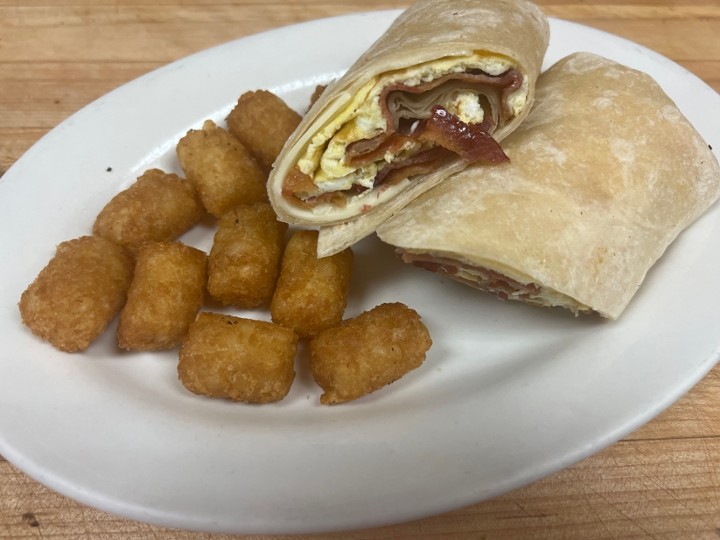 Egg and cheese wrap