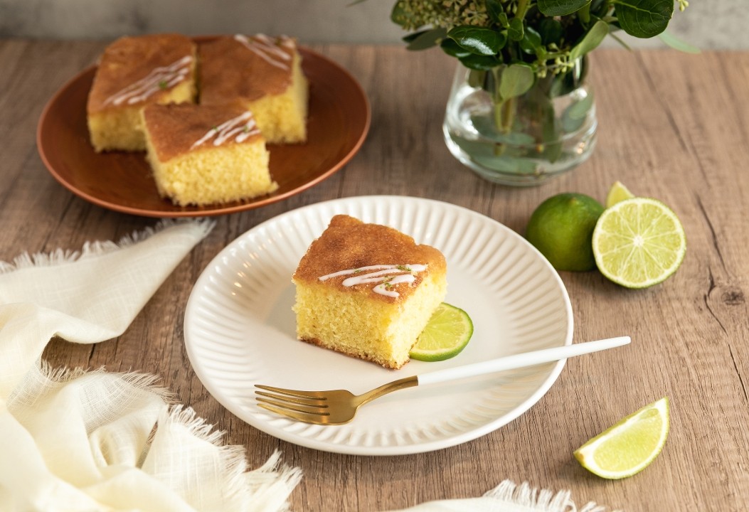 Lime Square Cakes