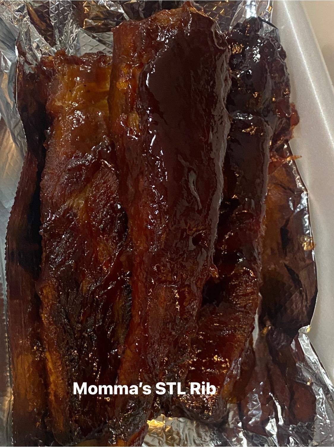 Momma’s  STL BBQ Ribs