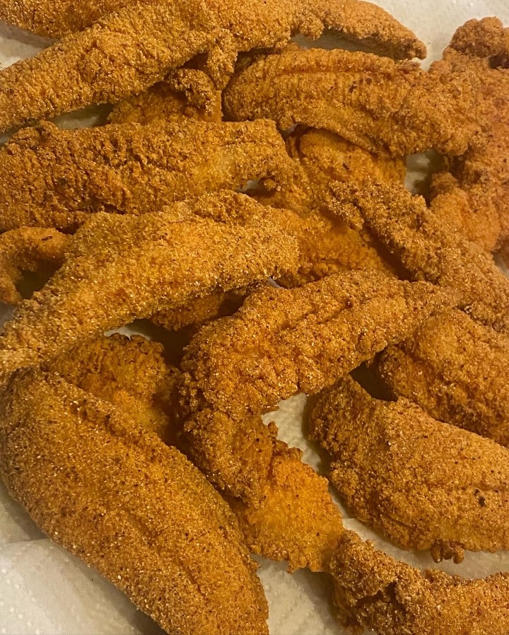 Momma’s Catfish Strips Meal