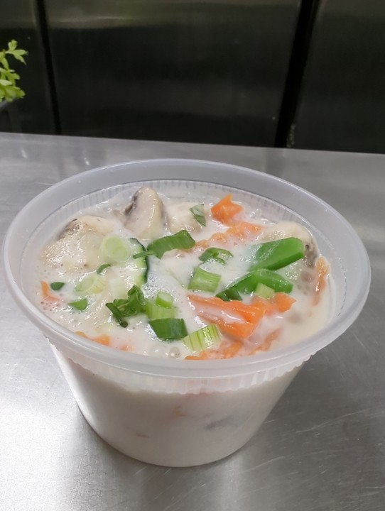 Veggie Coconut Soup (Tom Kha)