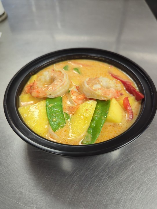 Mango Curry Shrimp