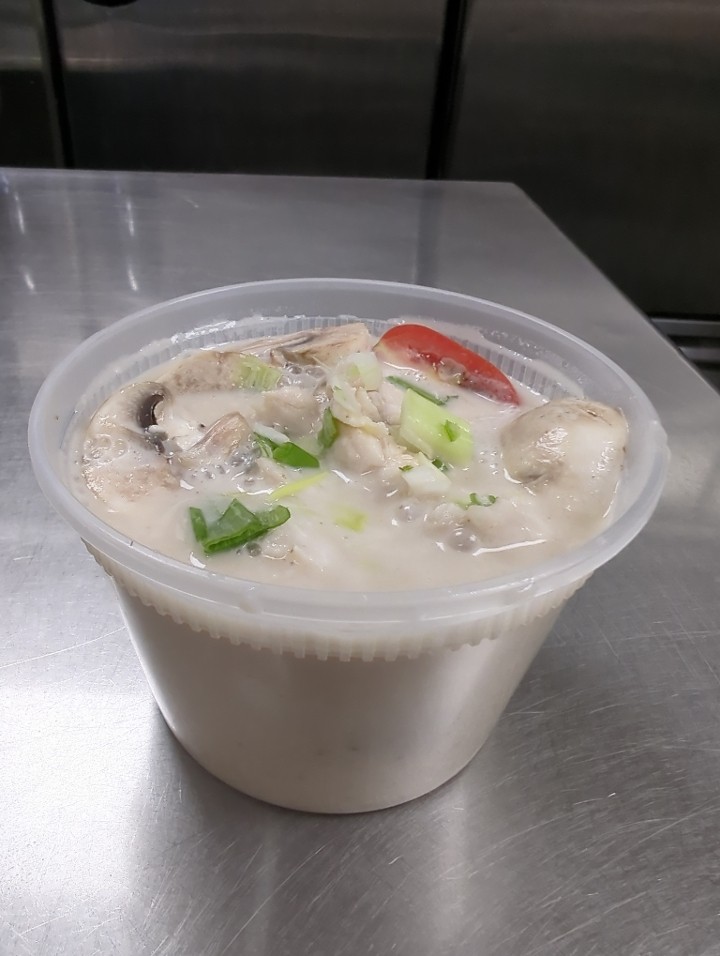 Pork Coconut Soup (Tom Kha)