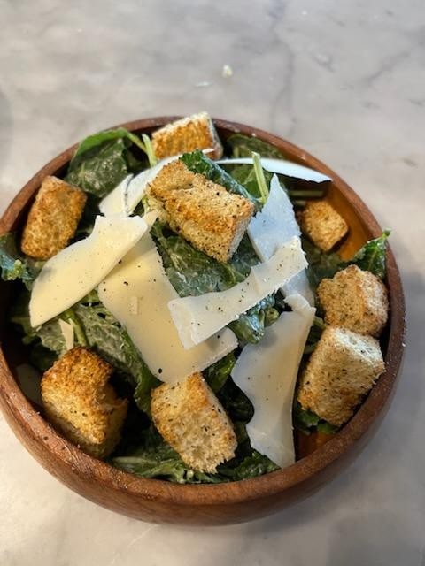 New! Kale Caesar Salad