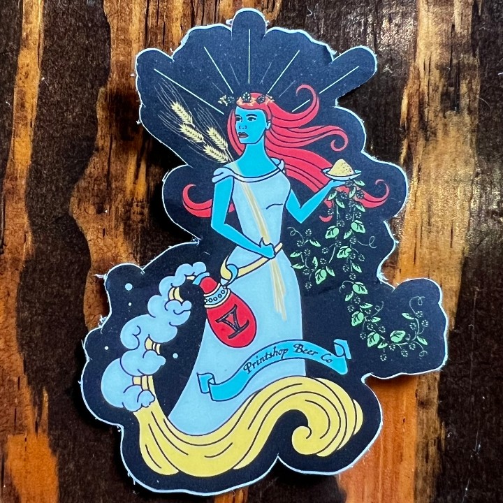 Sticker - Beer Goddess