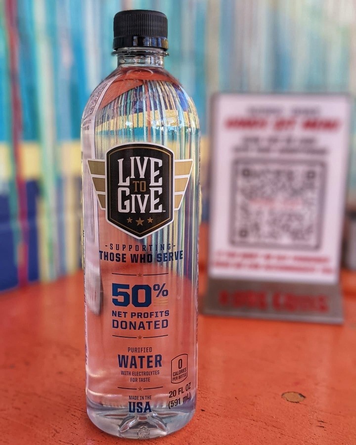 Live2Give - Bottled H20 (to go)