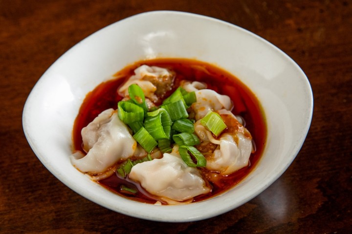 -Pork Wontons in Chili Oil