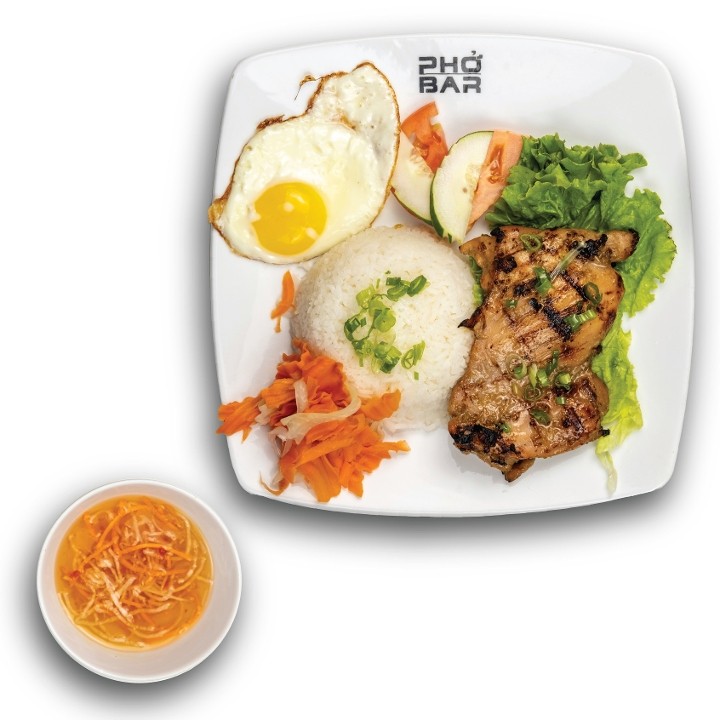 GRILLED CHICKEN & RICE l Com Ga Nuong
