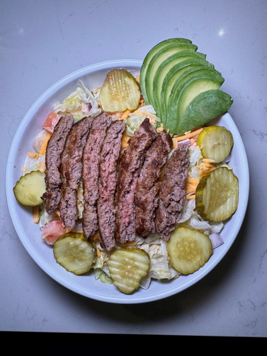 Grilled Burger Bowl