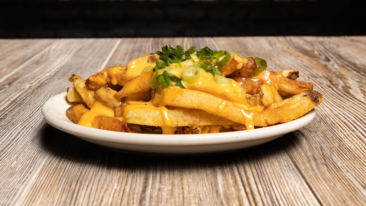 Wisconsin Cheddar Fries (large)