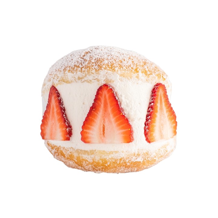 Strawberry & Cream Donut