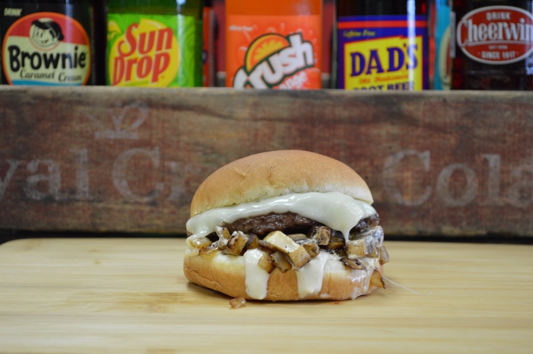 Mushroom Swiss Burger