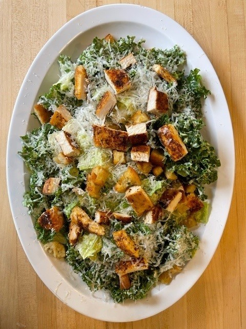 Romaine & Kale Caesar Salad
