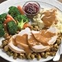 Roasted Turkey Dinner Platter