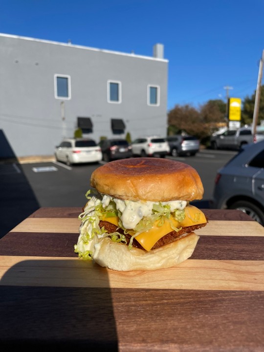 Fried Flounder Sandwich