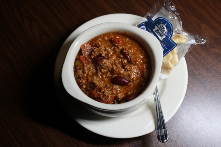 CUP OF HOMEMADE CHILI
