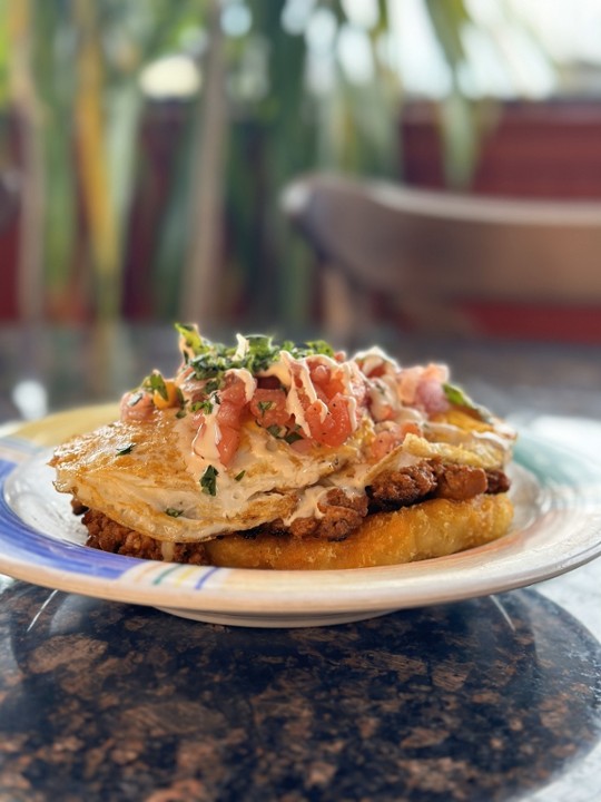 Yuca con Huevos