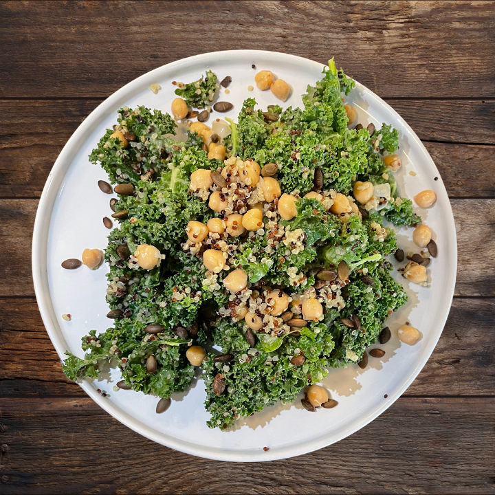 Creamy Coriander Kale Salad