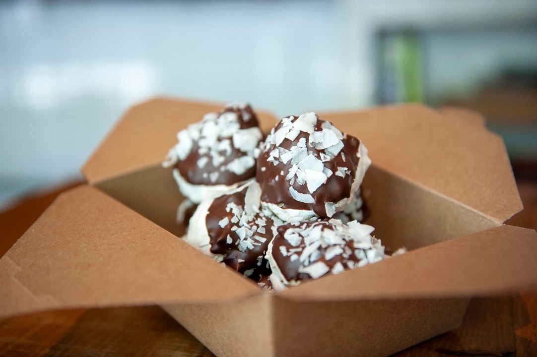 Bag of Chocolate Dipped Forgotten Cookies
