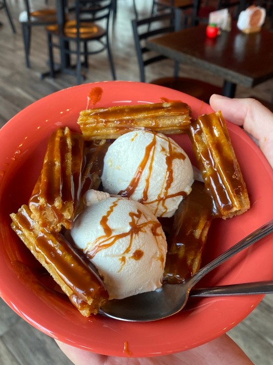 Churros w/ icecream