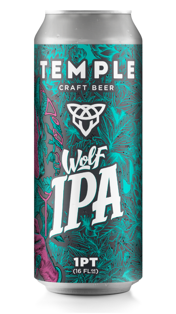 Temple Wolf IPA 16oz