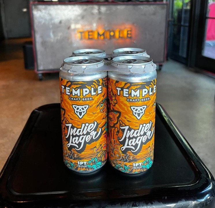 FOUR PACK - INDIE LAGER