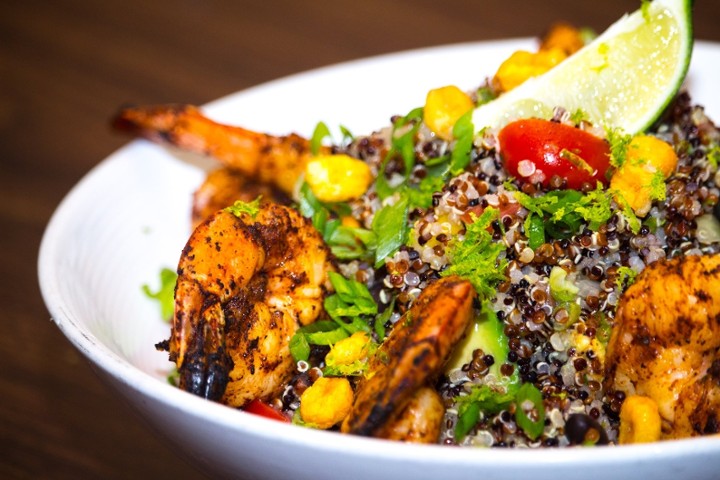 Chili-Lime Shrimp Lunch Bowl