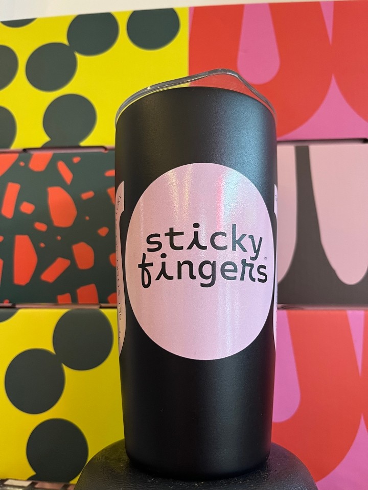Sticky Fingers Tumbler- Black