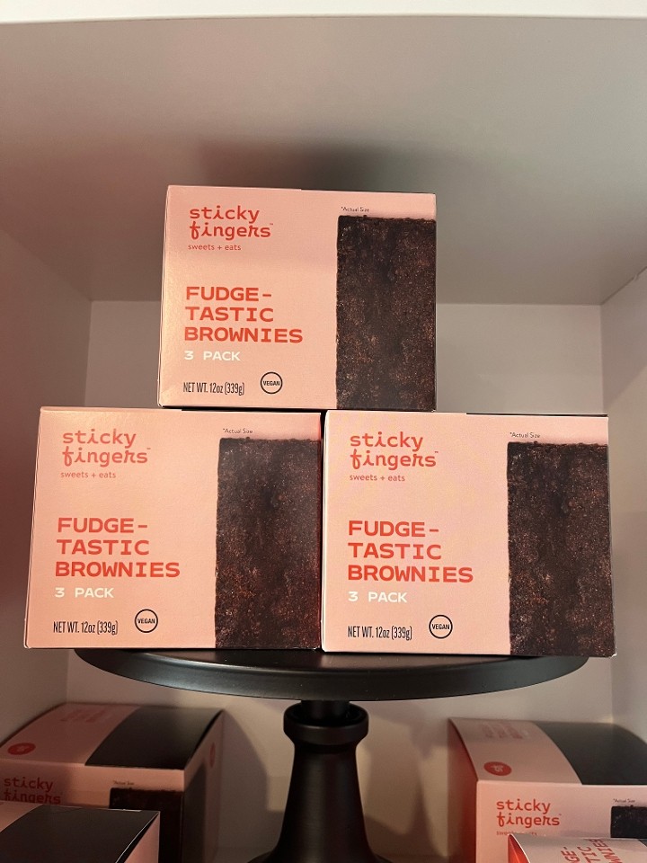 Fudgetastic Brownie - 3 pack