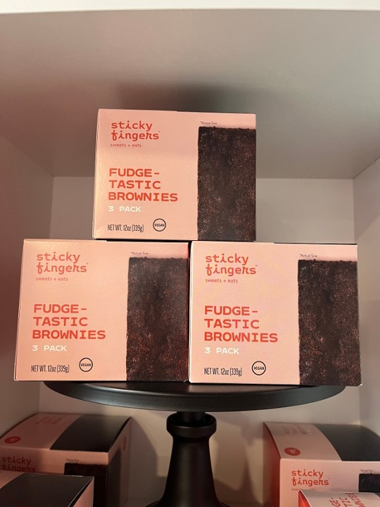 Fudgetastic Brownie 3pk