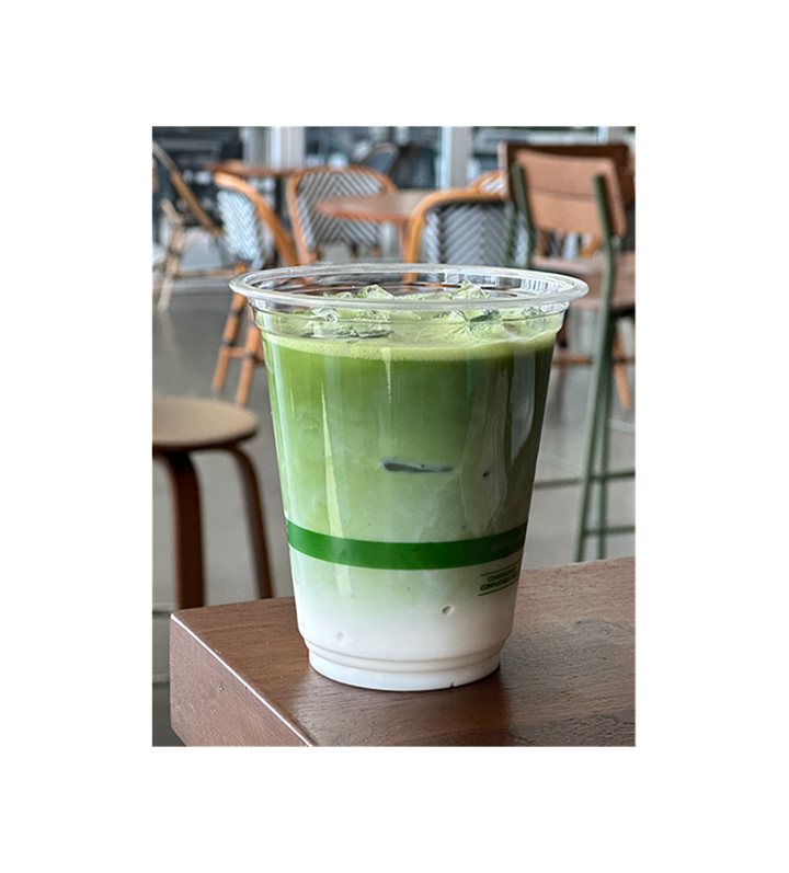 Matcha Super Green Iced Latte