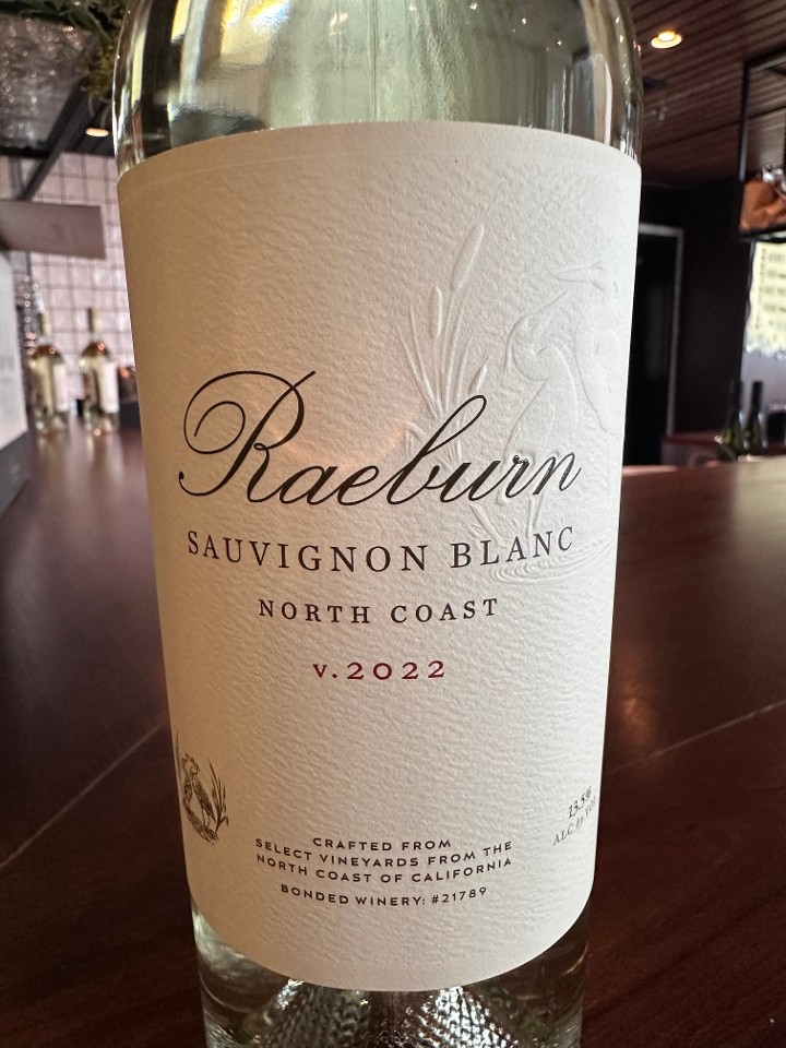 WHT BTL Sauvignon Blanc | Raeburn CA