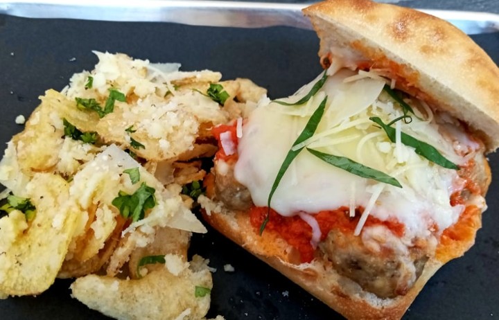 SIGNATURE MEATBALL SANDWICH