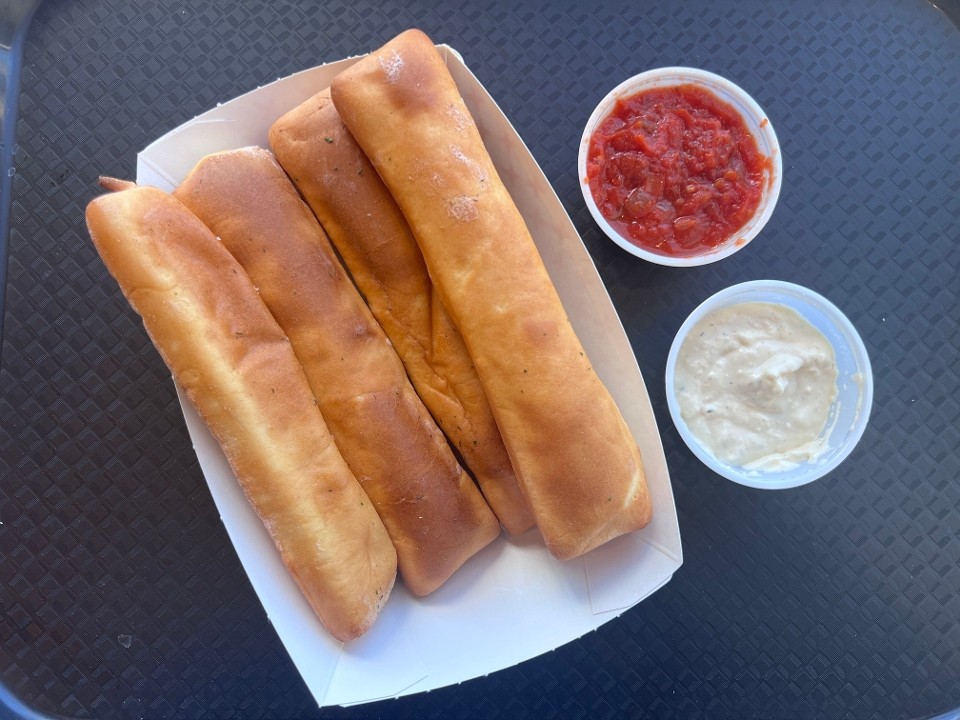 4 Breadsticks with Dipping Sauce